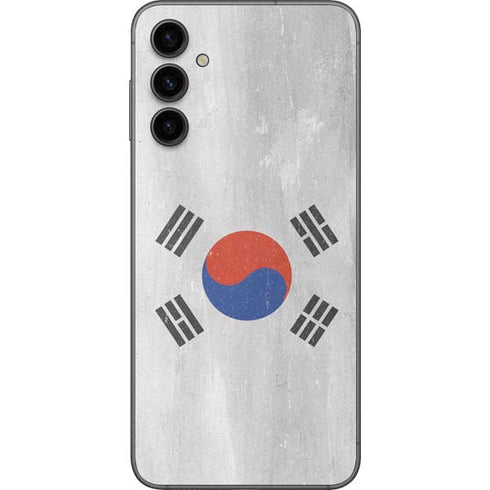 South Korean Flag Distressed Galaxy A14 5G Skin